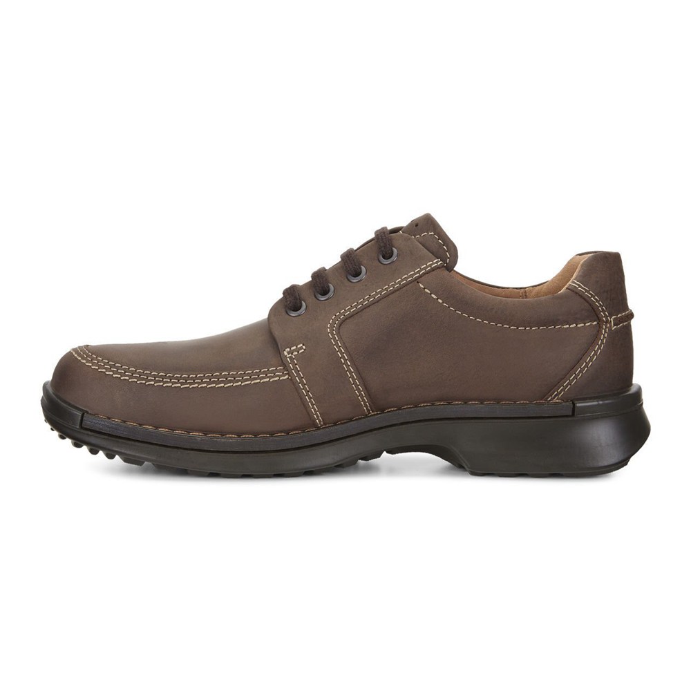 Tenis Outdoor Hombre - ECCO Fusion Ii Tie - Marrom - XSM713964